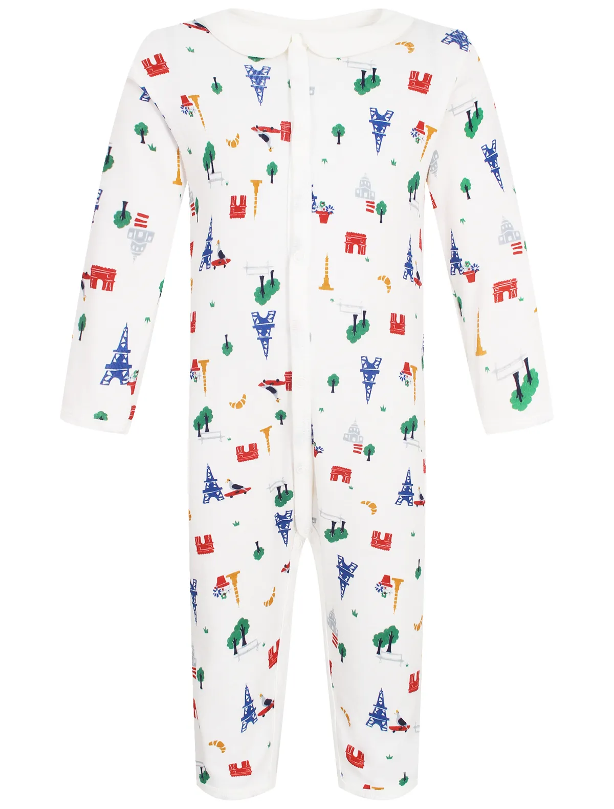 

Комбинезон PETIT BATEAU, Белый, 2706495