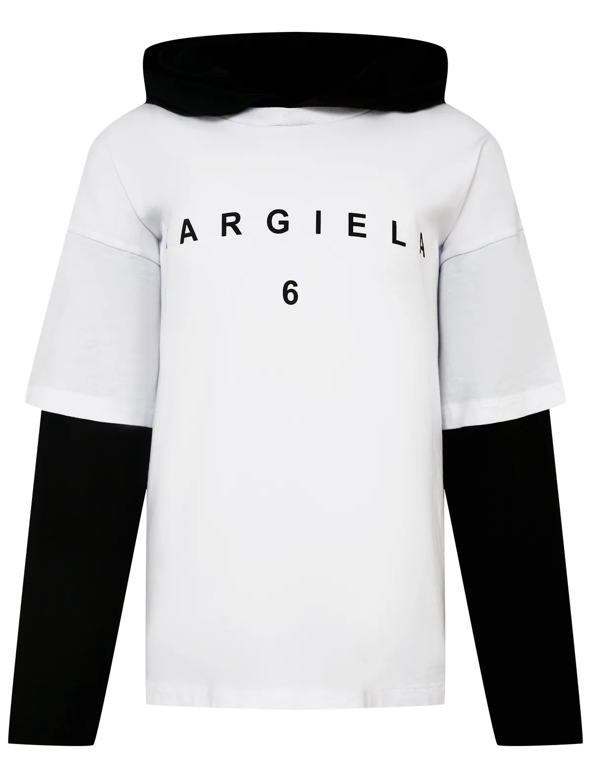 

Лонгслив MM6 Maison Margiela, Белый, 2488788