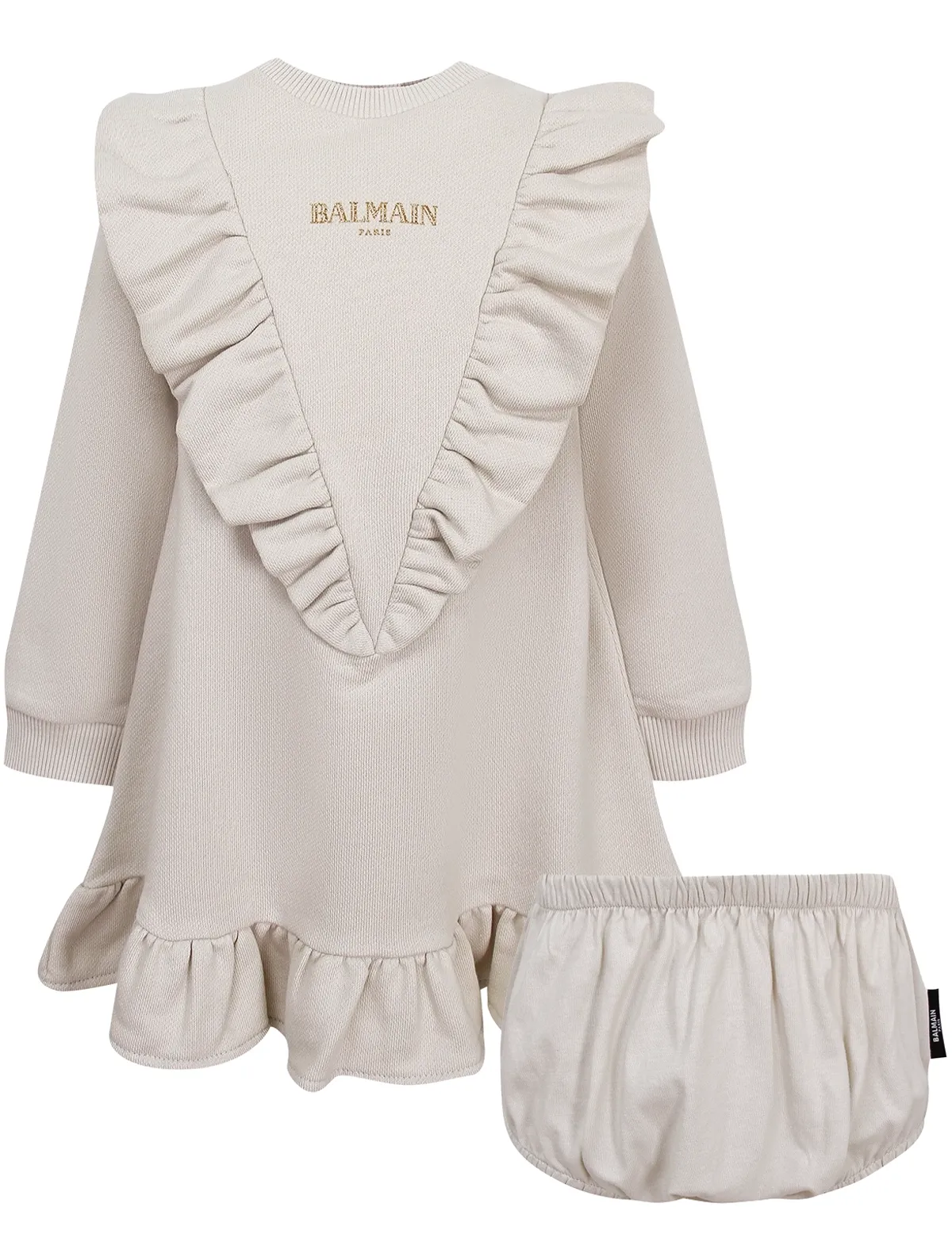 

Платье Balmain, Бежевый, 2876107