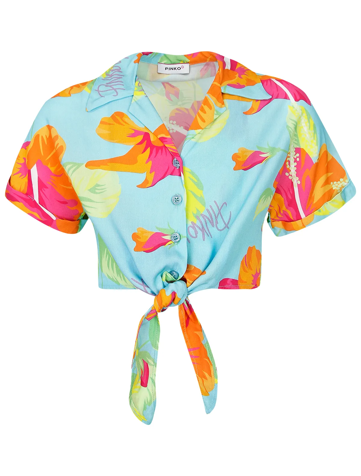 

Блуза Pinko, Голубой, 2679428