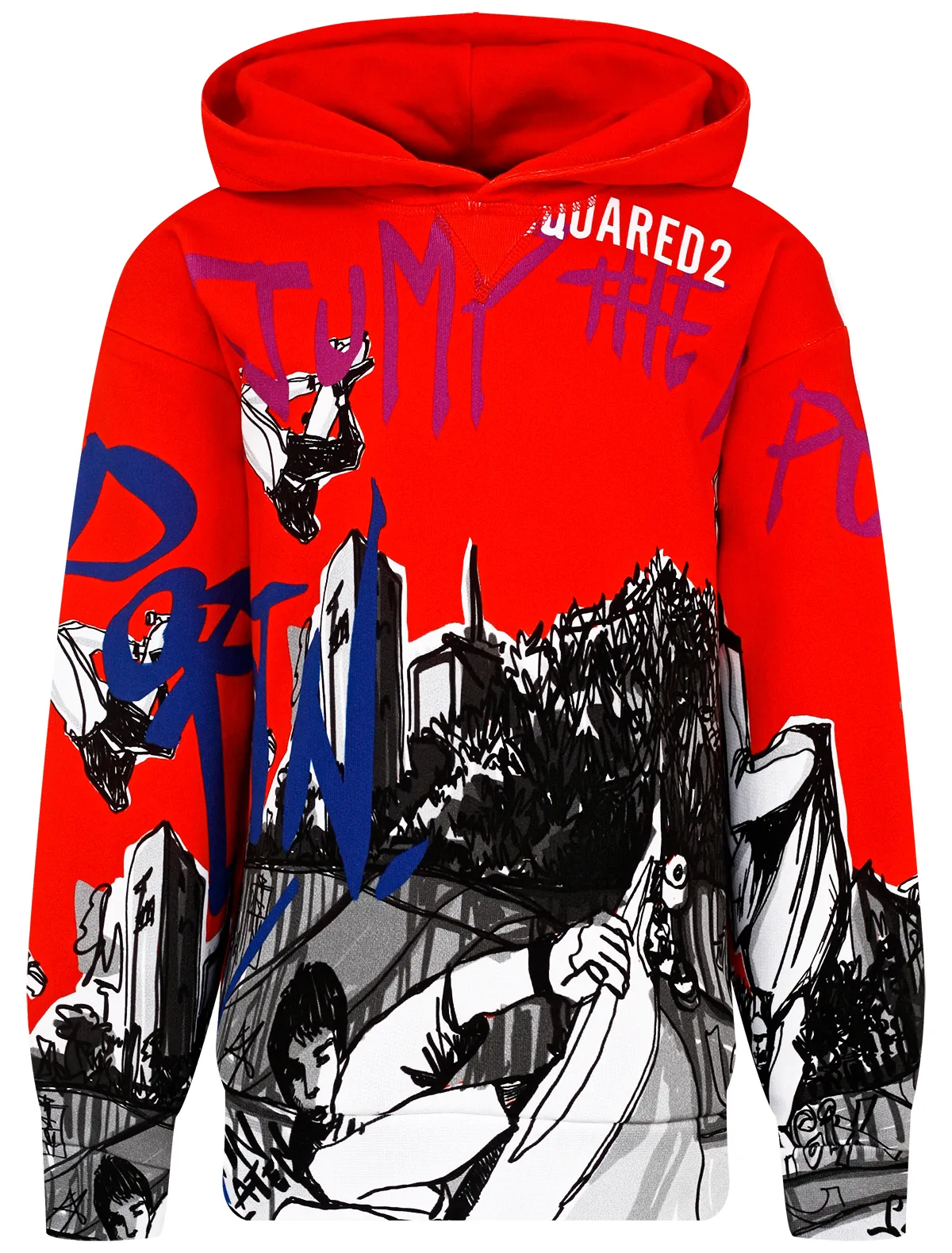 

Худи Dsquared2, Красный, 2474959