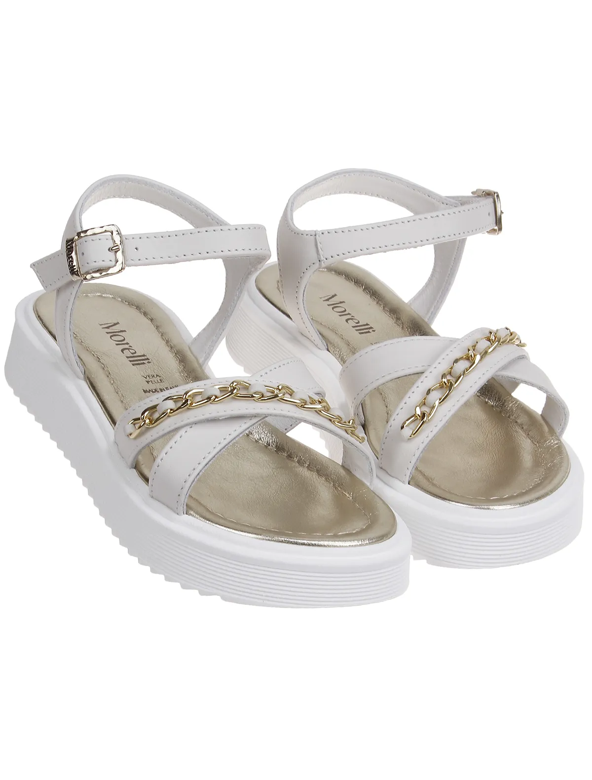 

Босоножки Morelli, Бежевый, 2667815