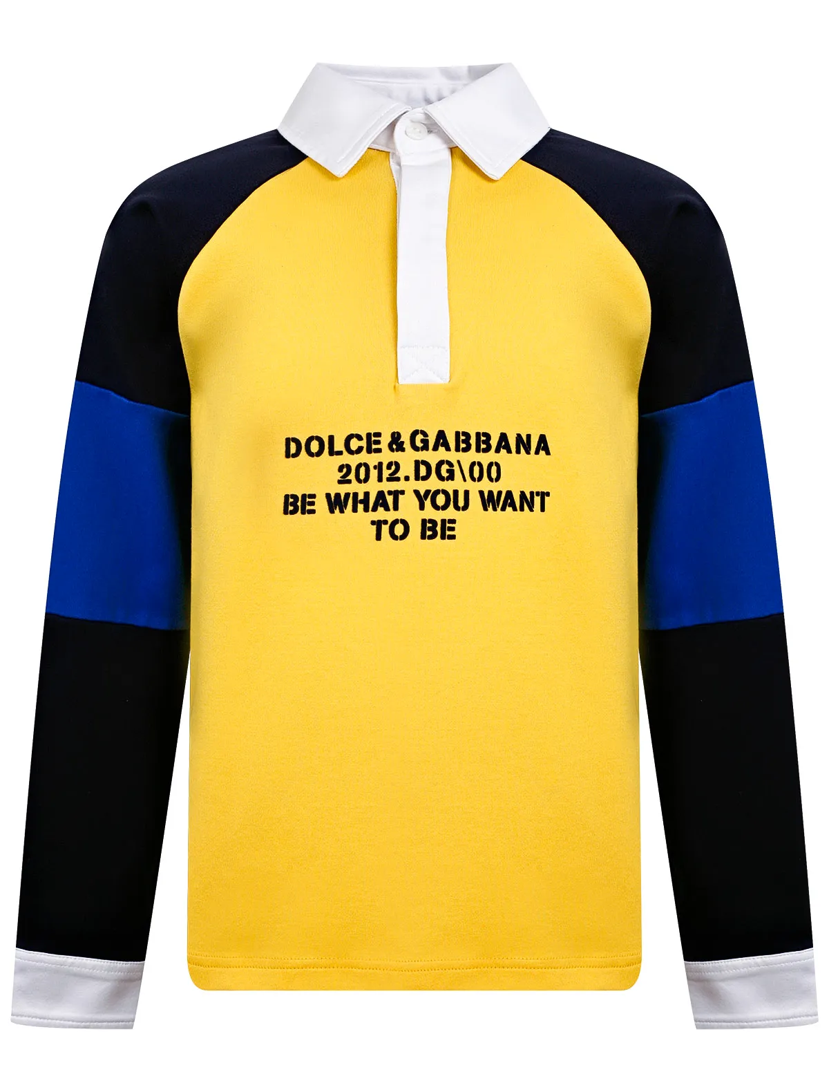 

Поло Dolce & Gabbana, Желтый, 2345286
