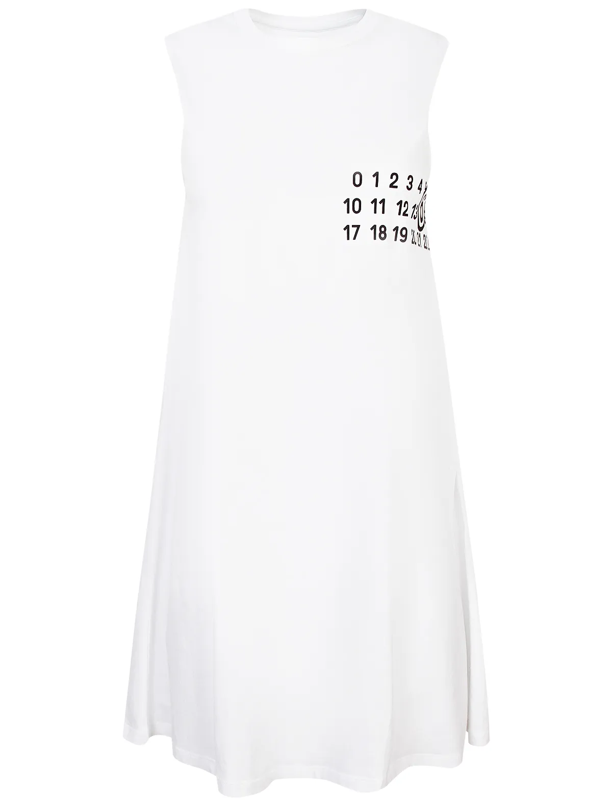 

Платье MM6 Maison Margiela, Белый, 2773729