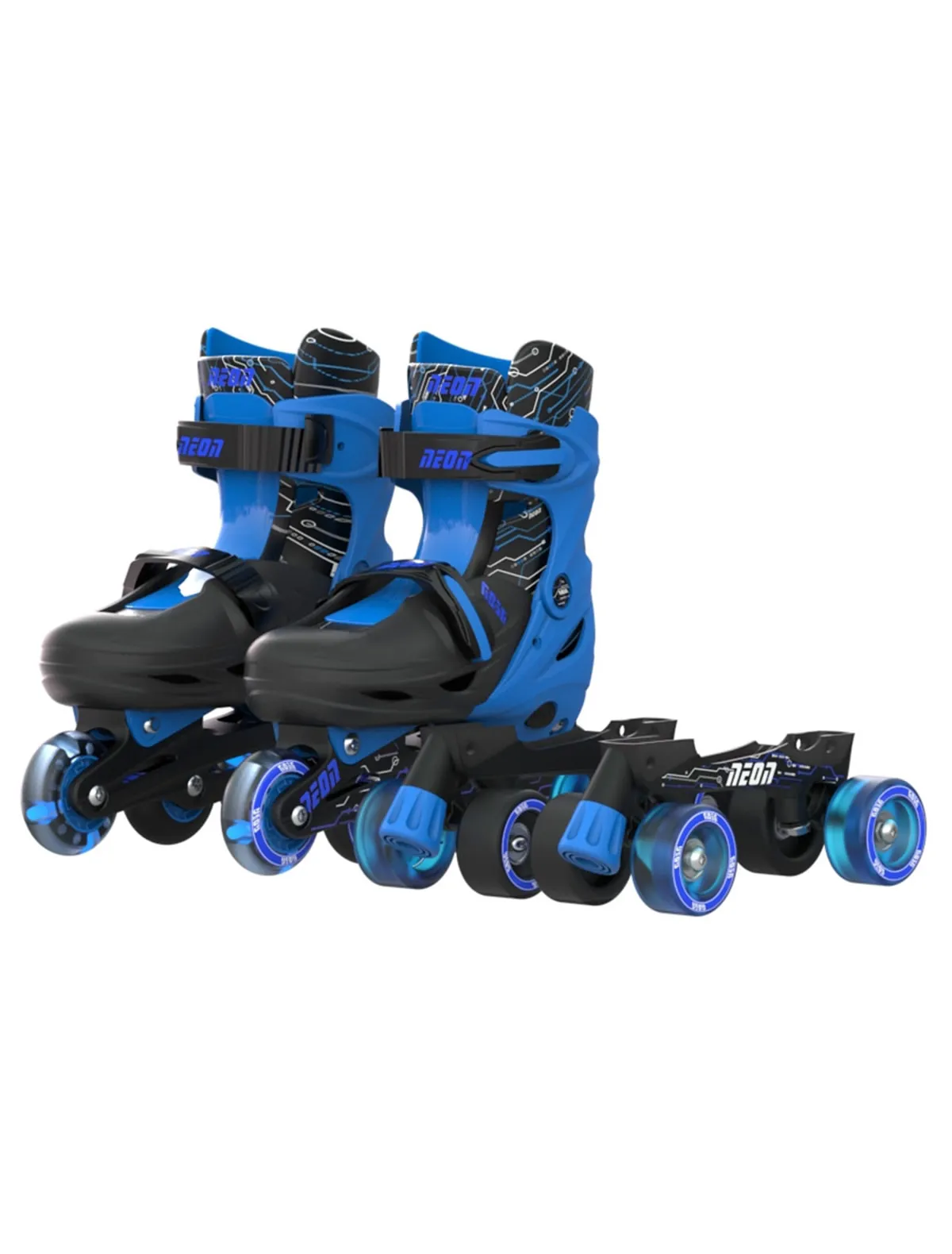 

Коньки роликовые YVolution, Синий, 2689231