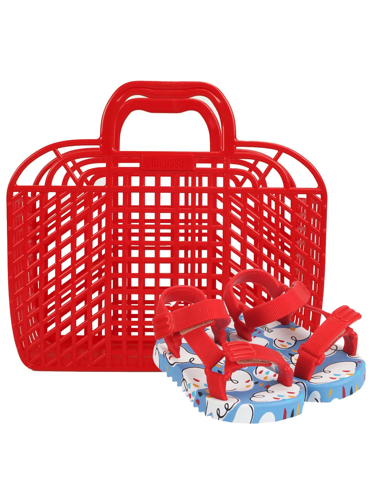 

Шлепанцы пляжные MELISSA, Красный, 2661517