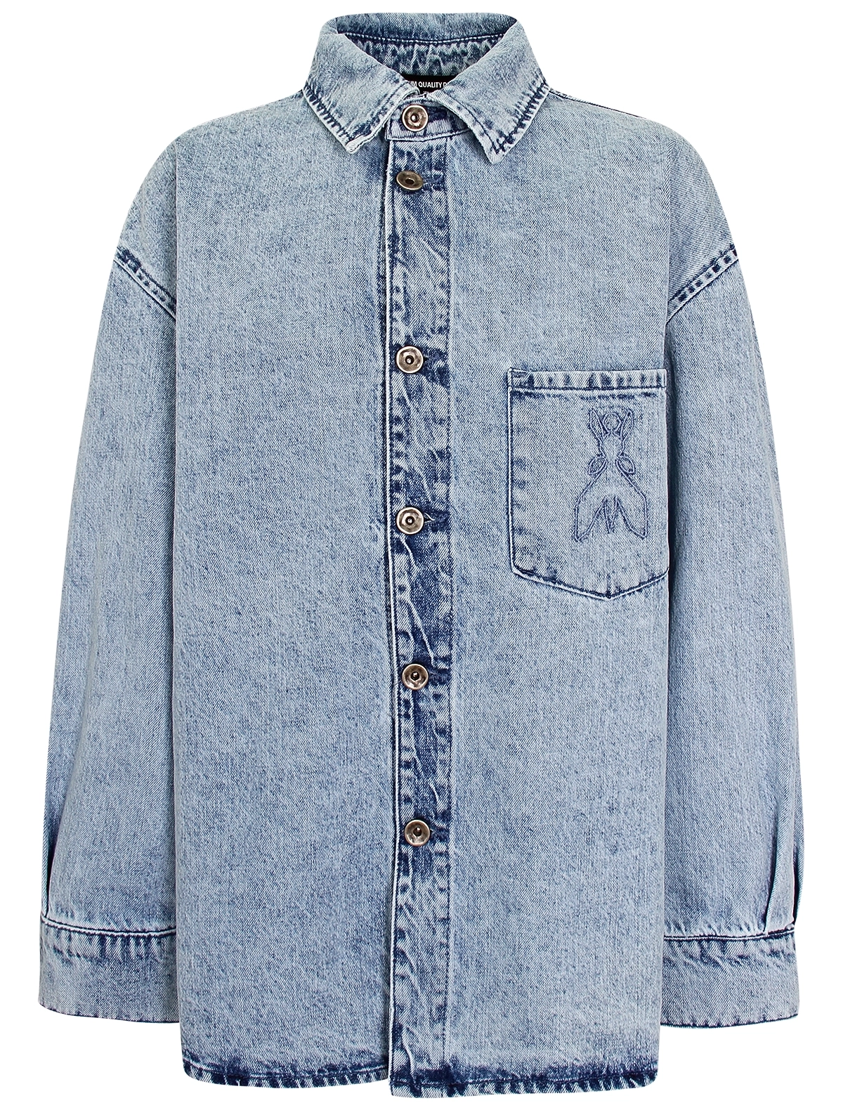 

Рубашка PATRIZIA PEPE, Голубой, 3092068