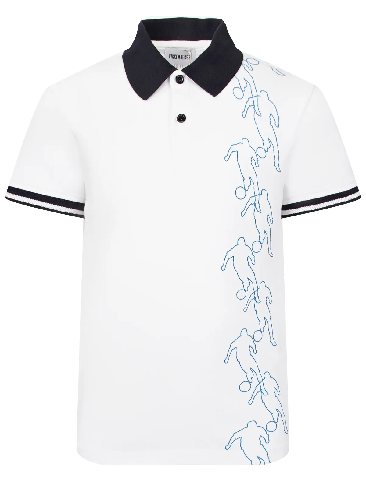 

Поло Bikkembergs, Белый, 2663187