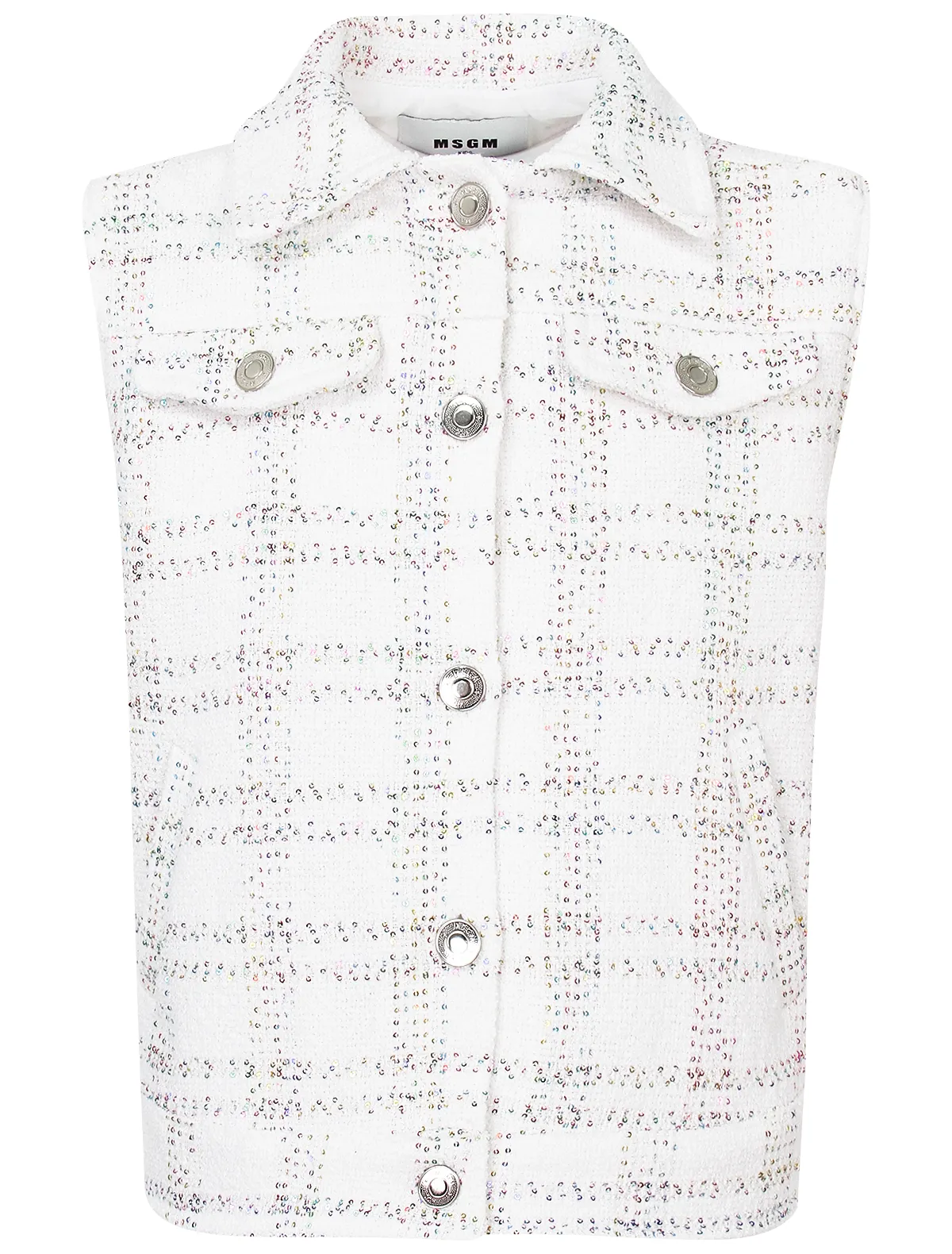 

Жилет MSGM, Белый, 2752589