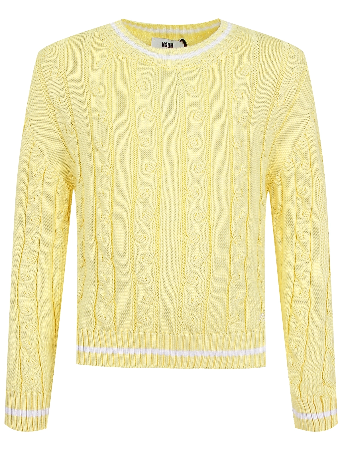 

Джемпер MSGM, Желтый, 3199712