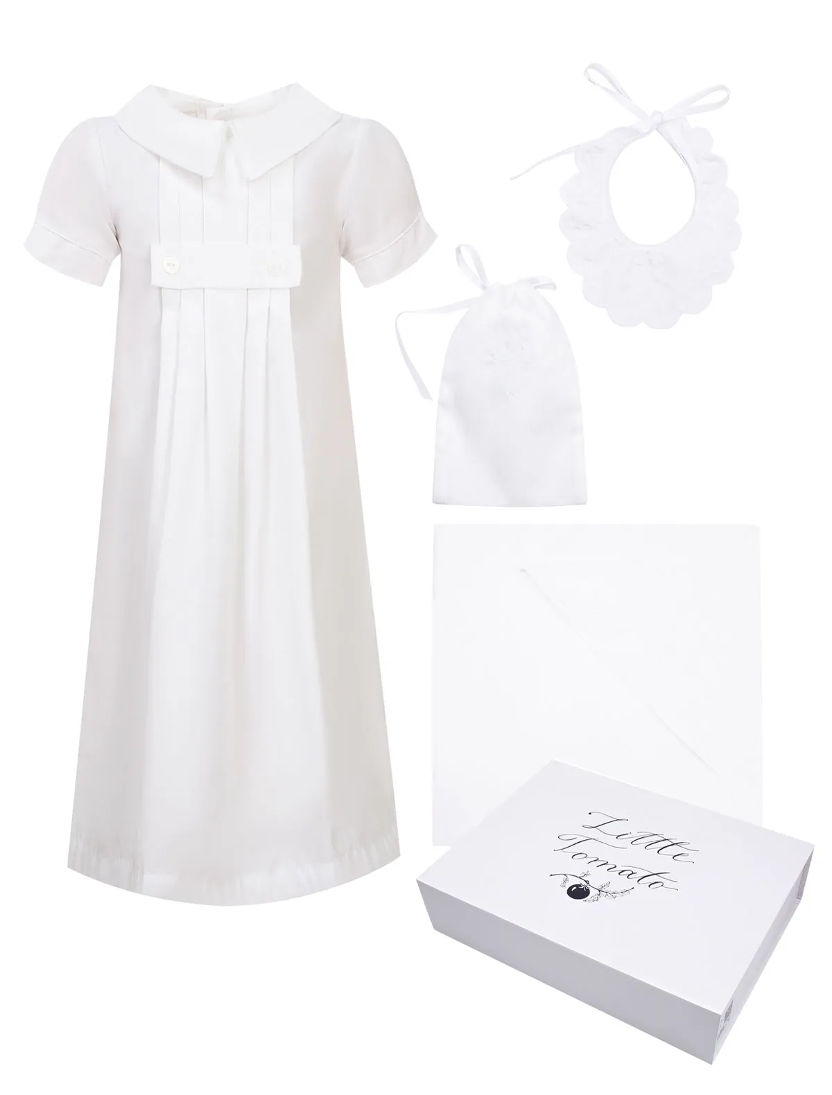 

Набор крестильный Little Tomato, Белый, 2742529