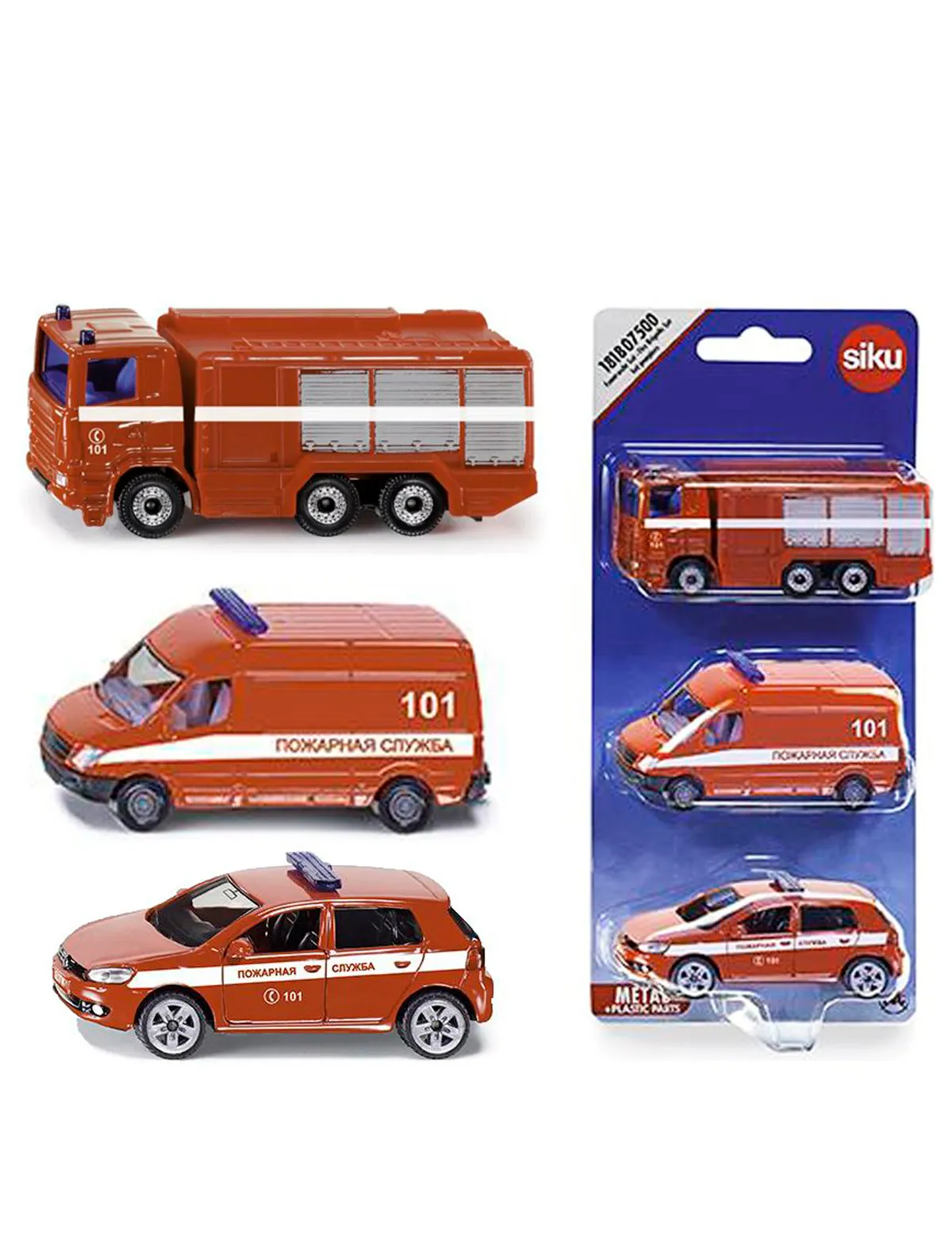 

Машинка игрушечная Siku, Красный, 2513996