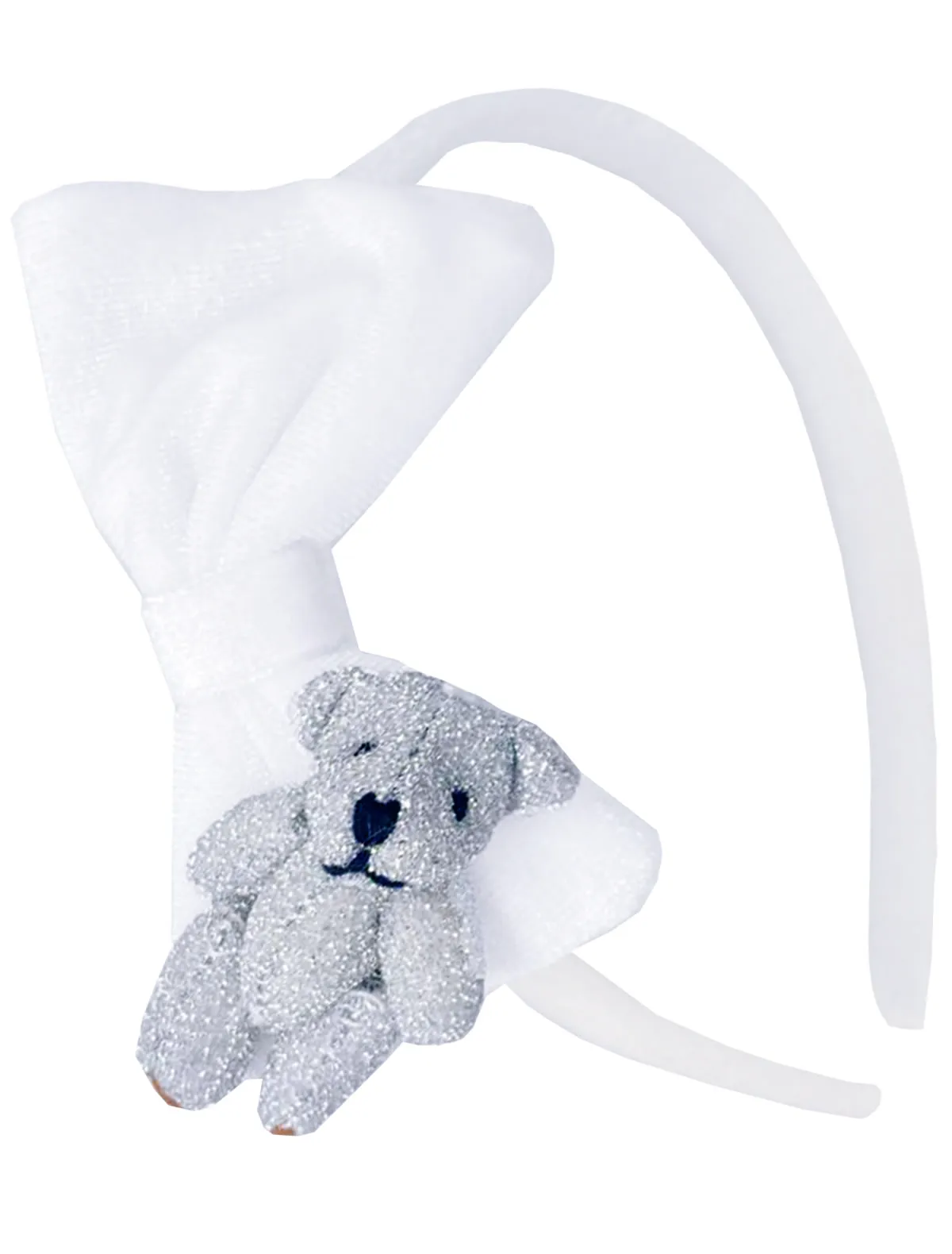 

Ободок Junefee, Белый, 2257345