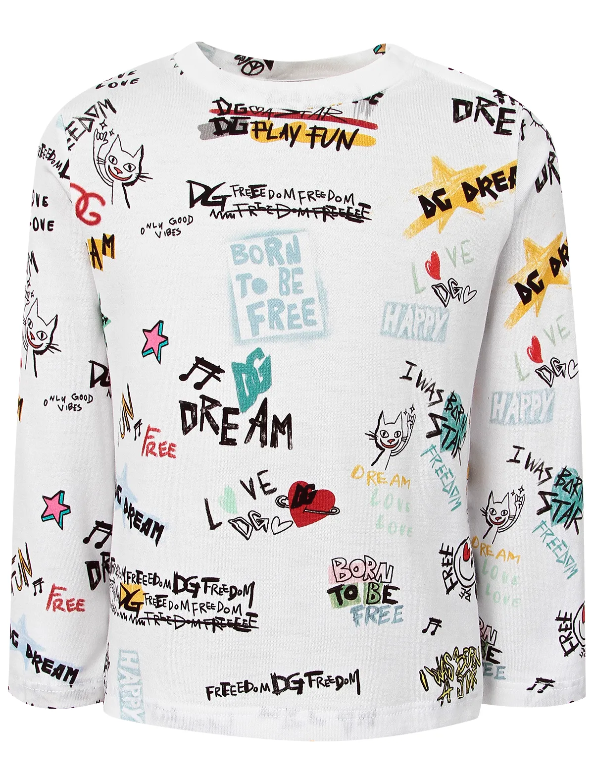 

Лонгслив Dolce & Gabbana, Белый, 2473259