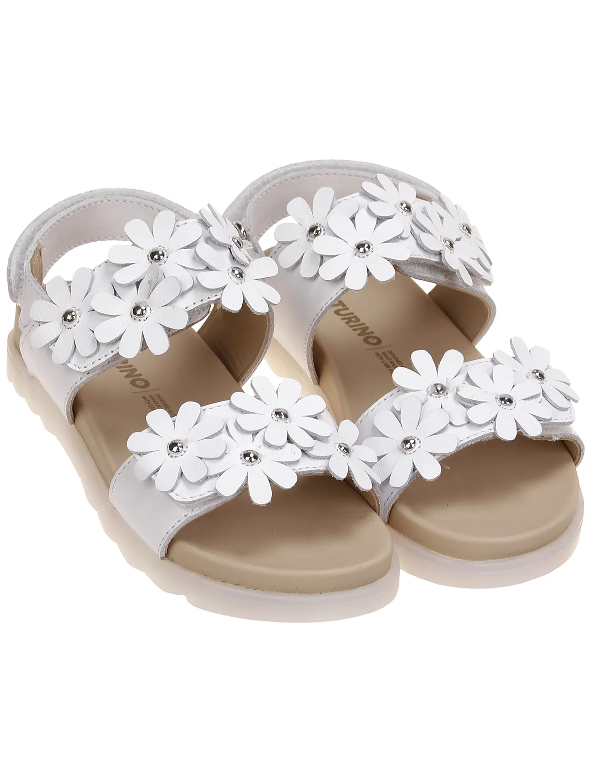 

Босоножки Naturino, Белый, 2534904