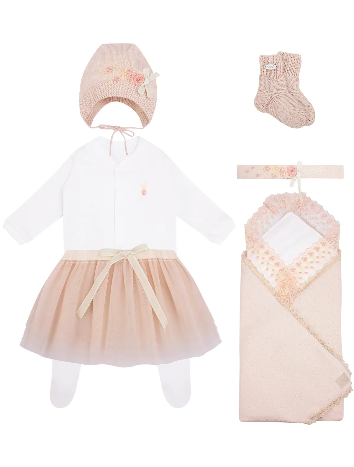 

Комплект из 8 шт SabiSaraBara, Розовый, 2800297