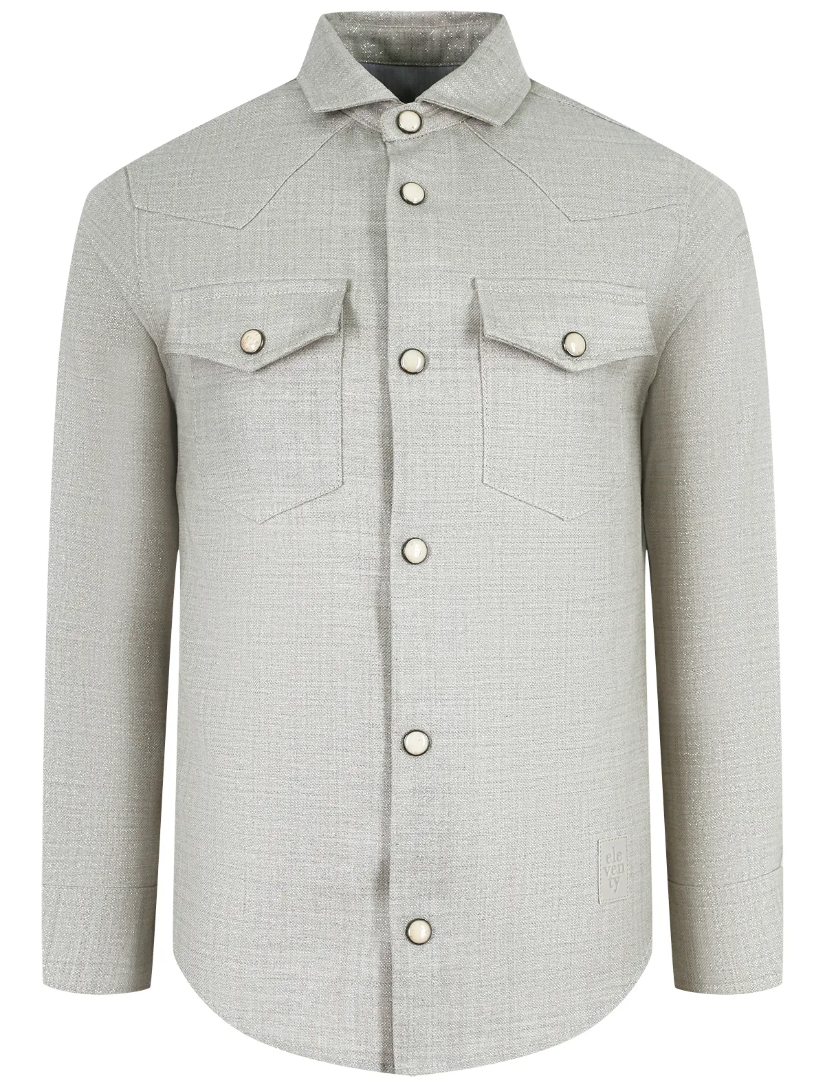 

Рубашка Eleventy, Бежевый, 2602648