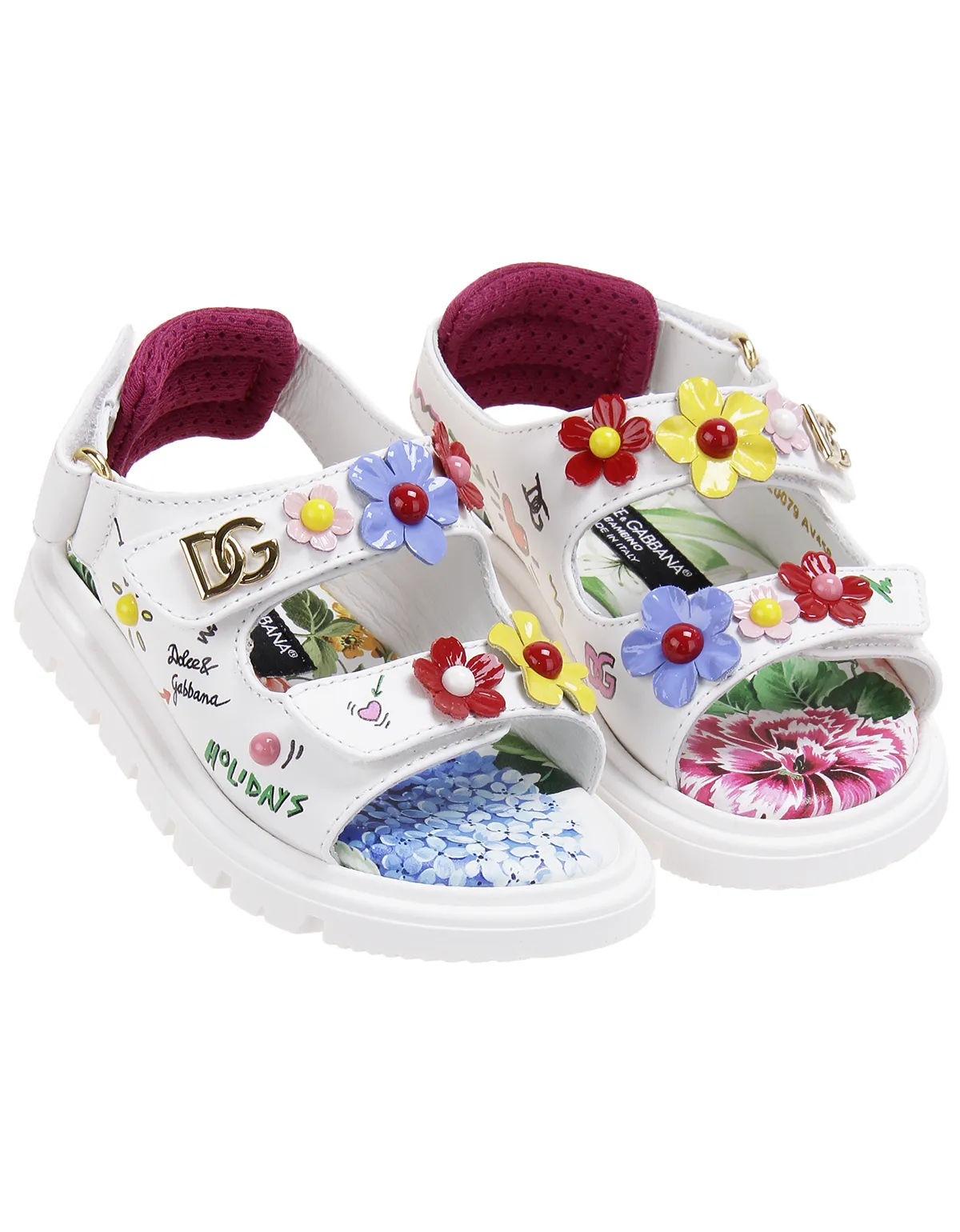 

Босоножки Dolce & Gabbana, Белый, 2774007