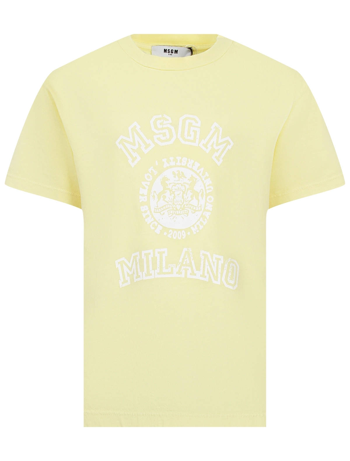 

Футболка MSGM, Желтый, 3199872