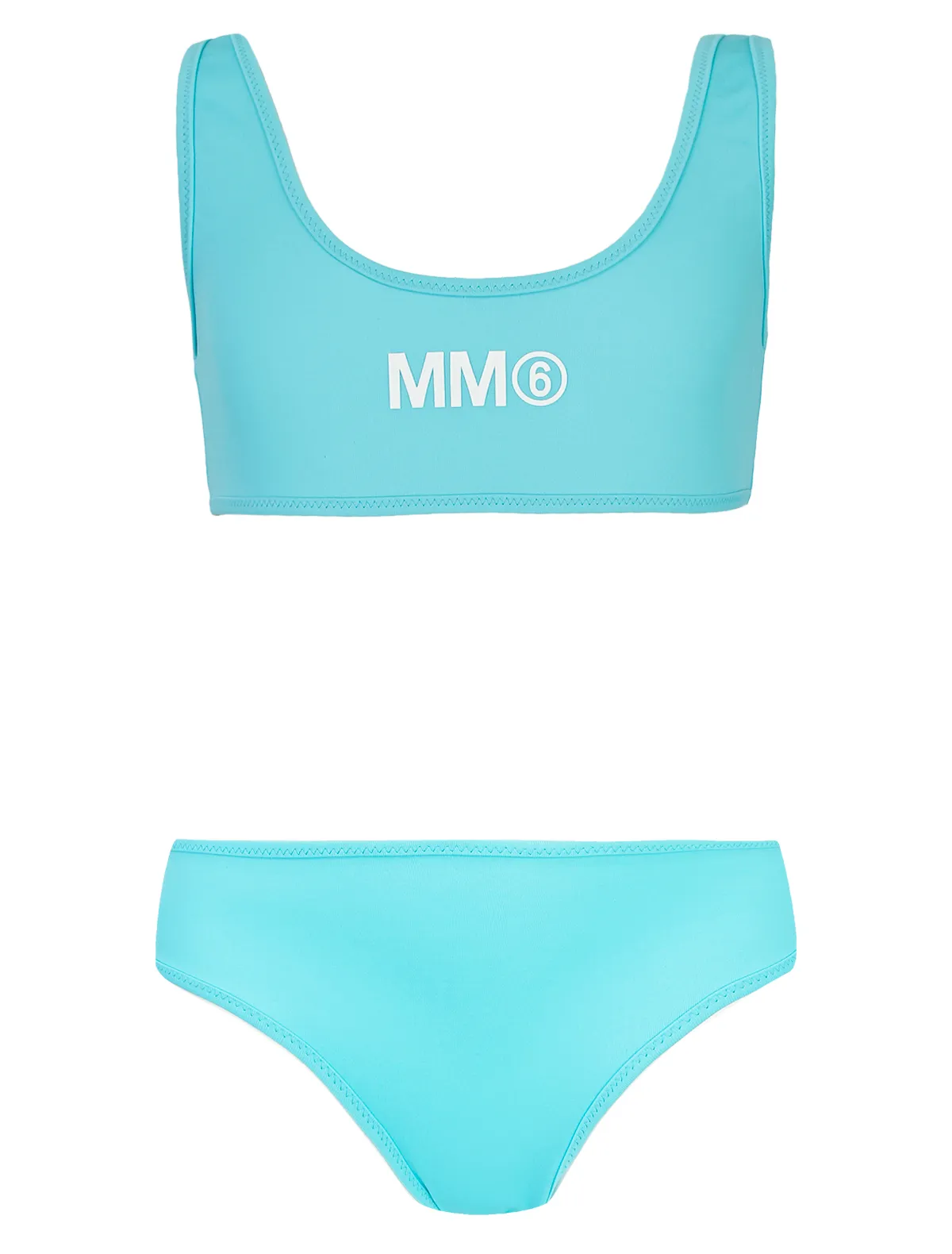 

Купальник MM6 Maison Margiela, Голубой, 2671223