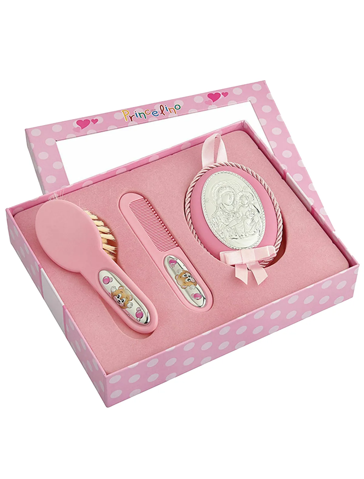 

Расческа Prince Silvero, Розовый, 2786173