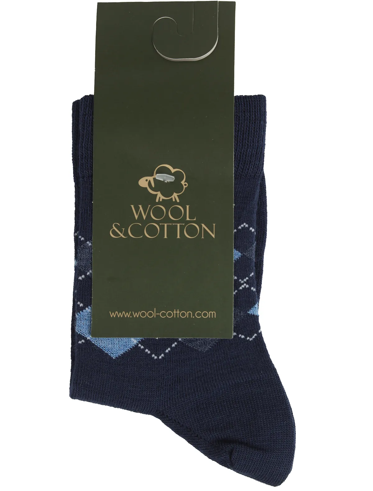 

Носки WOOL & COTTON, Синий, 2498985