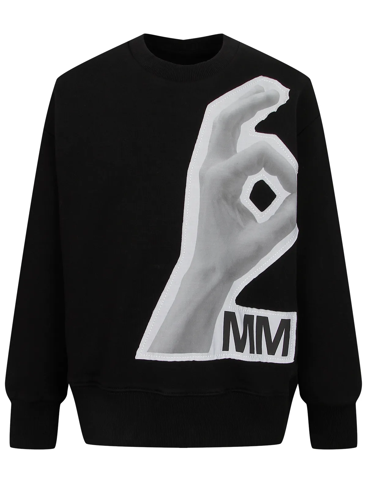 

Свитшот MM6 Maison Margiela, Черный, 2488912