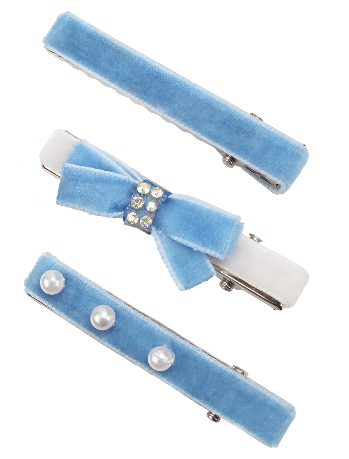 

Заколка Junefee, Голубой, 3096510