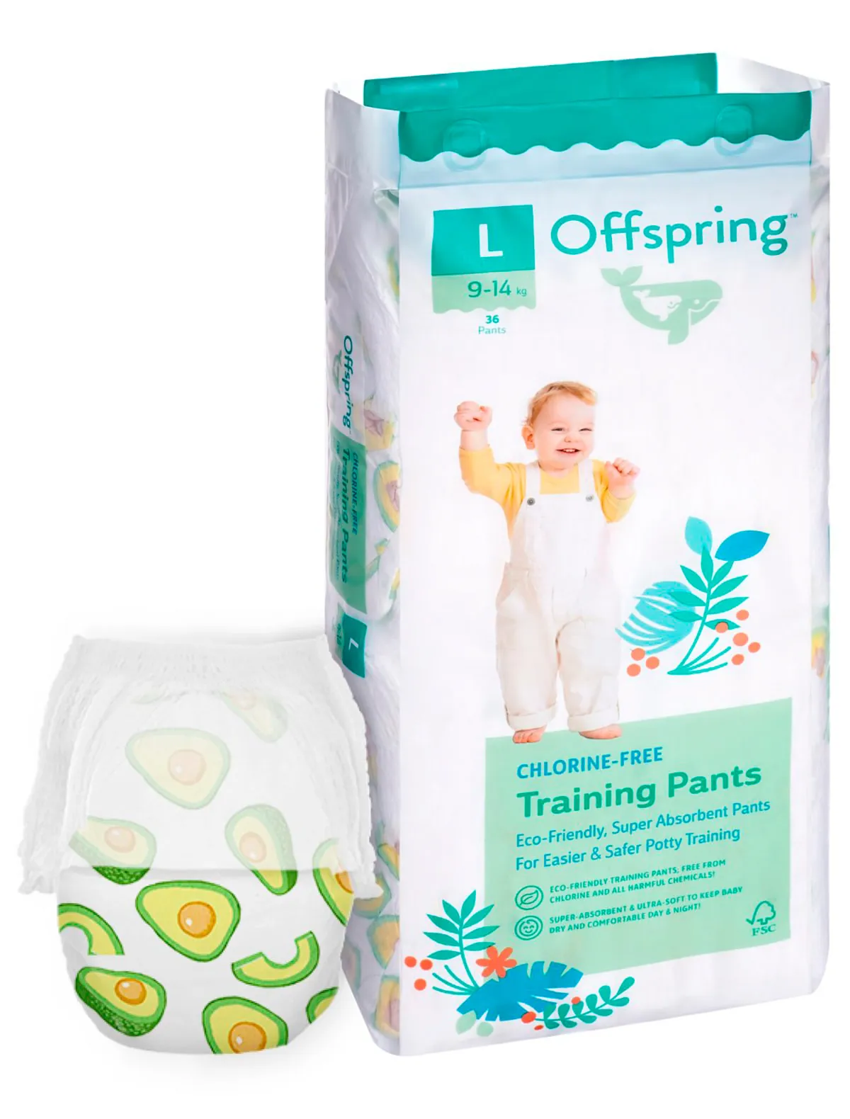 

Подгузники Offspring, Белый, 2330789