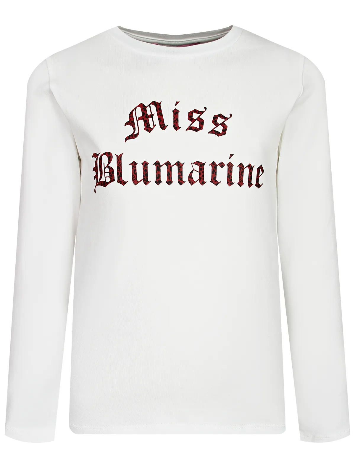 

Лонгслив Miss Blumarine, Белый, 2608432