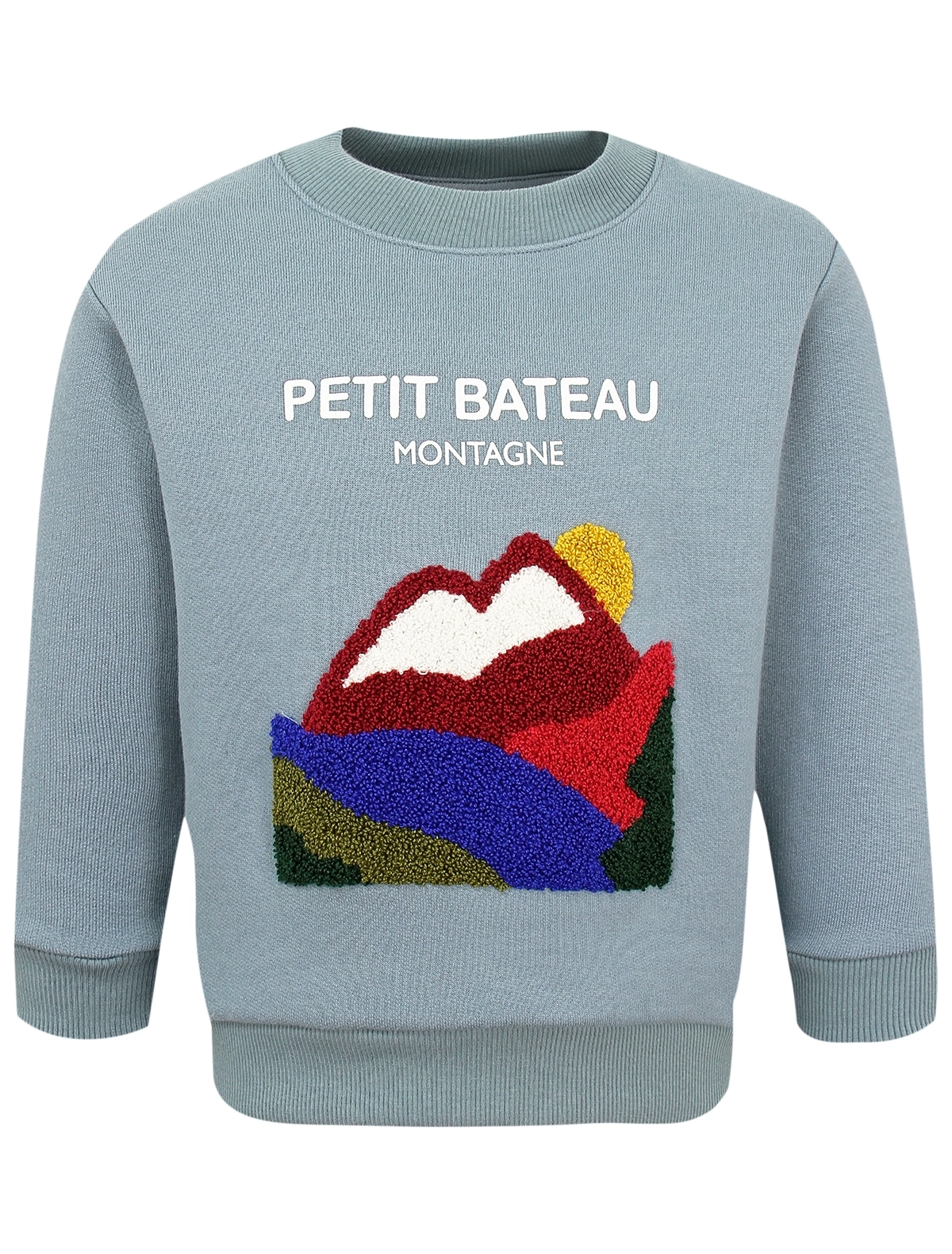

Свитшот PETIT BATEAU, Голубой, 3079076