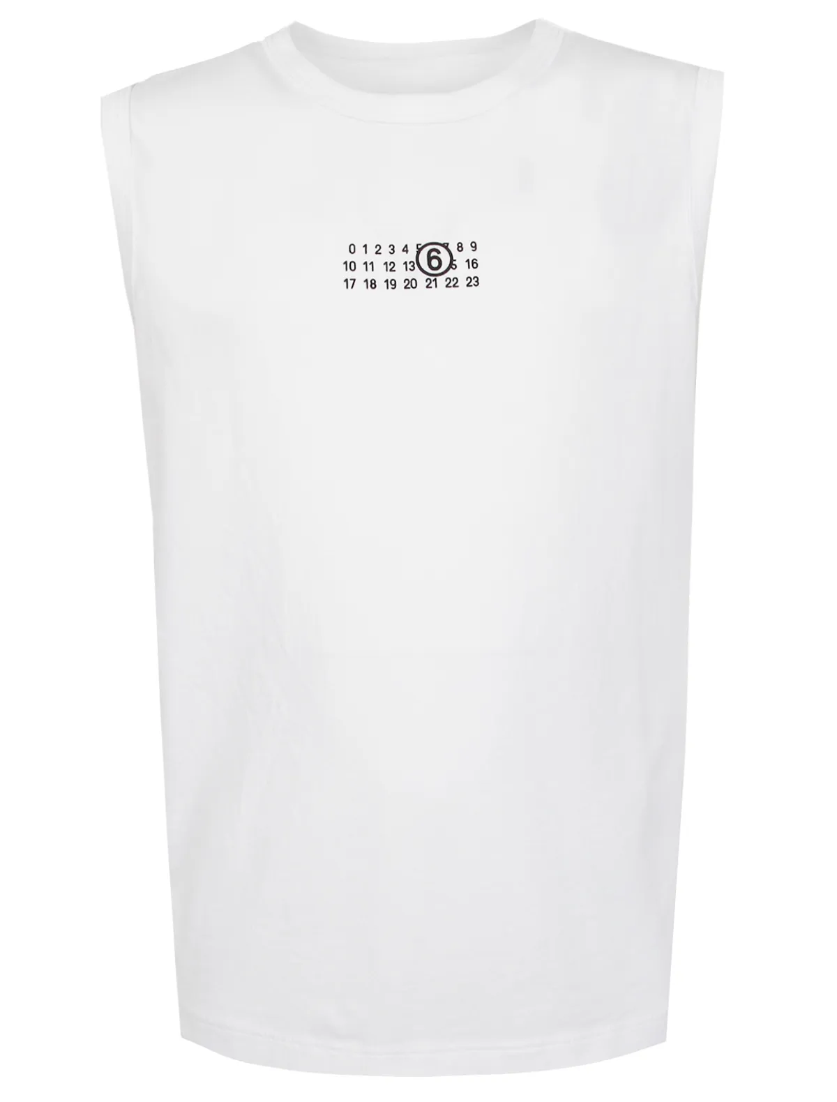 

Майка MM6 Maison Margiela, Белый, 2657014