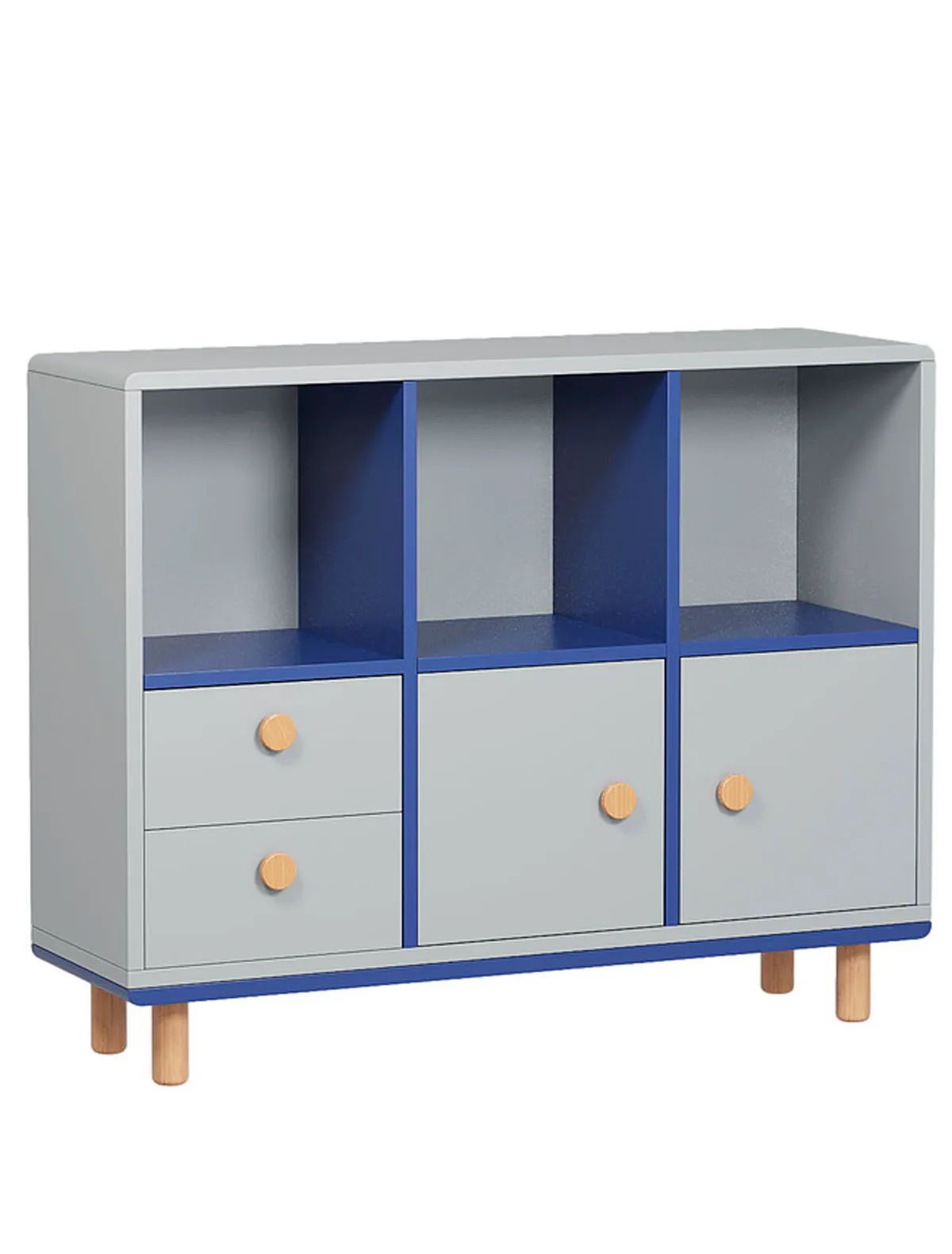 

Стеллаж MOONK, Синий, 2637525