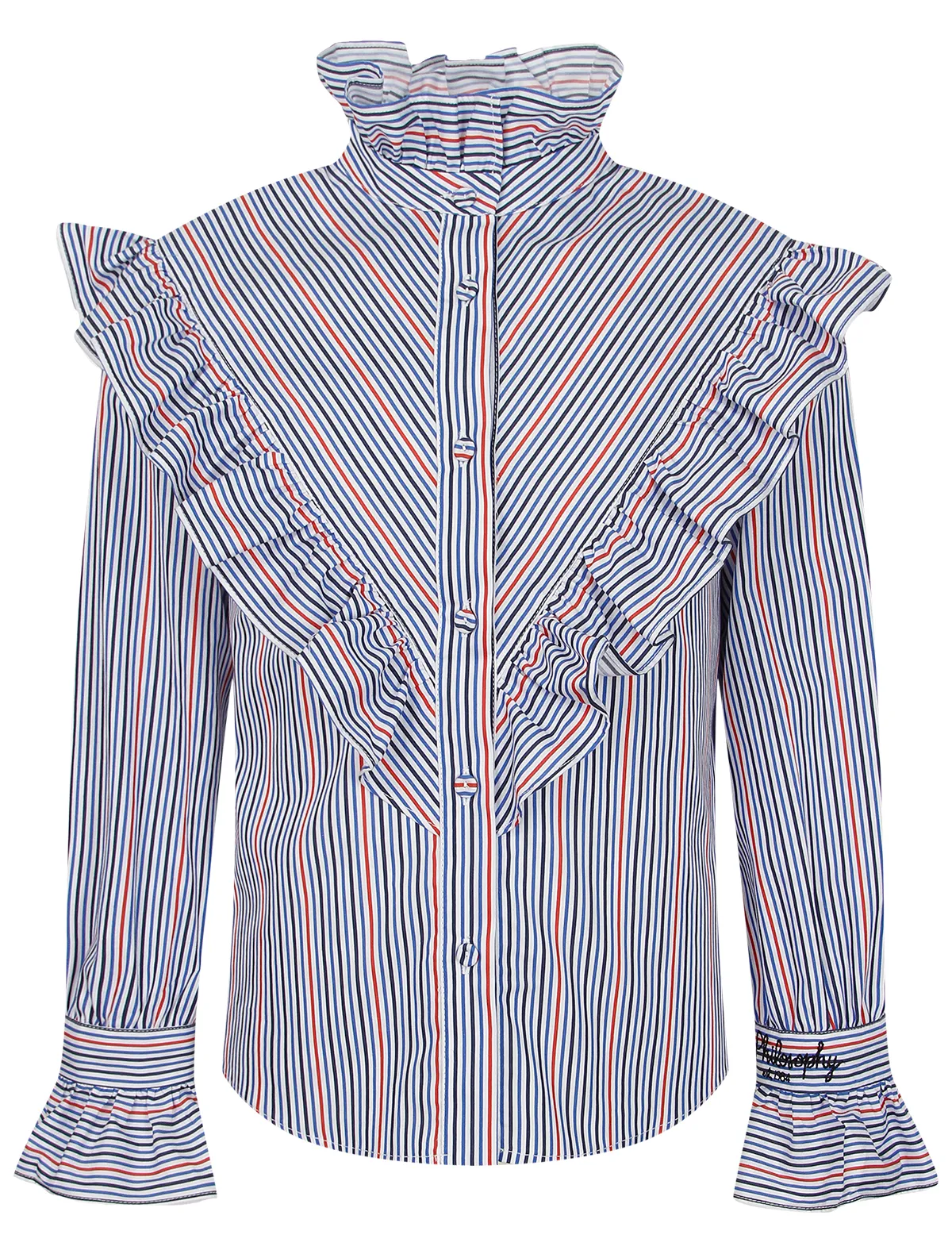 

Блуза Philosophy, Голубой, 2496895