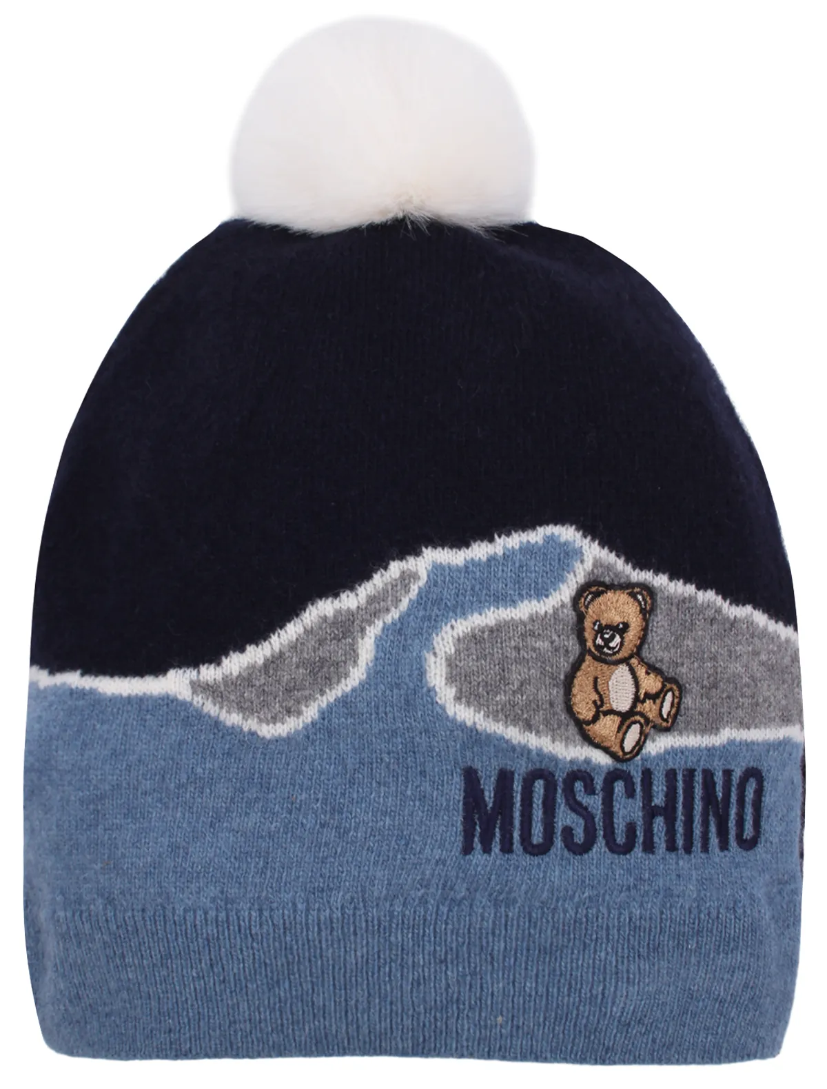 

Шапка Moschino, Синий, 2893696