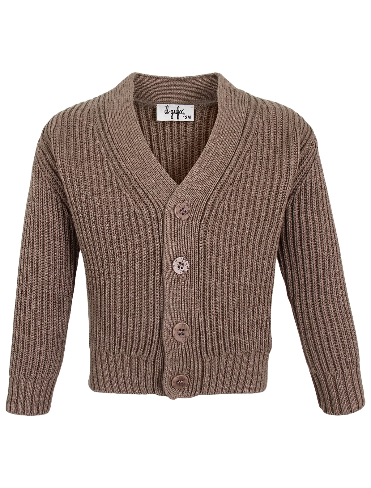 

Кардиган Il Gufo, Коричневый, 3097663