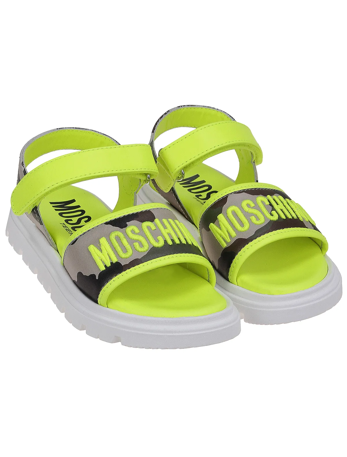 

Сандалии Moschino, Желтый, 2656177