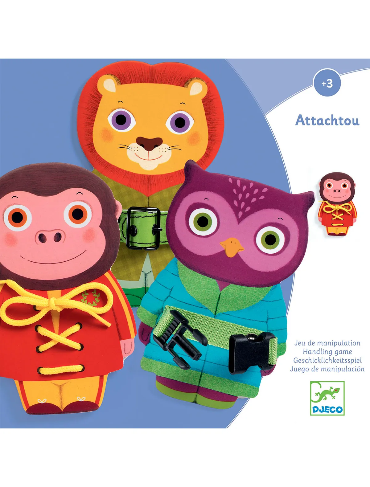 

Игрушка развивающая DJECO, Разноцветный, 2398480