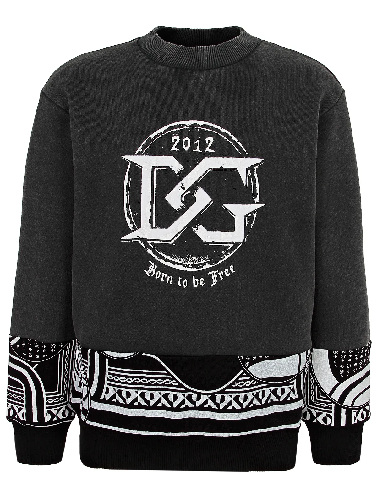 

Свитшот Dolce & Gabbana, Серый, 2496383