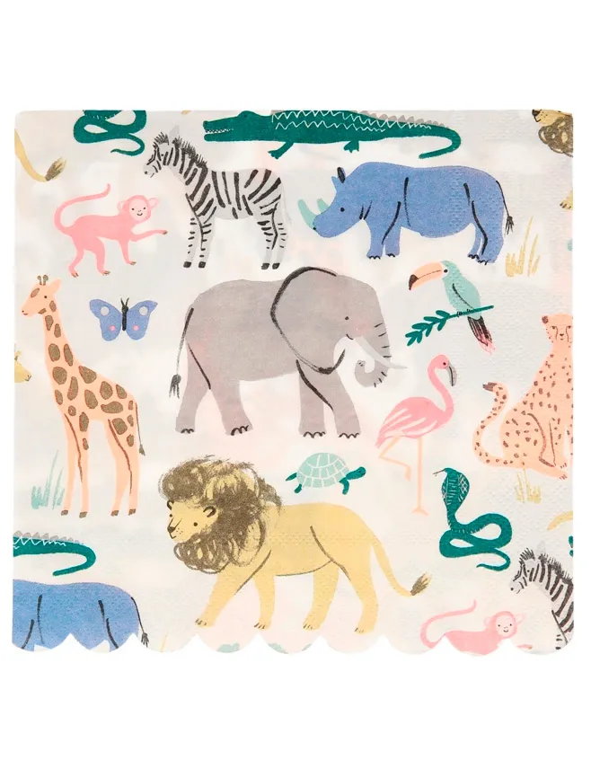 

Салфетки бумажные Meri Meri, Белый, 2322791