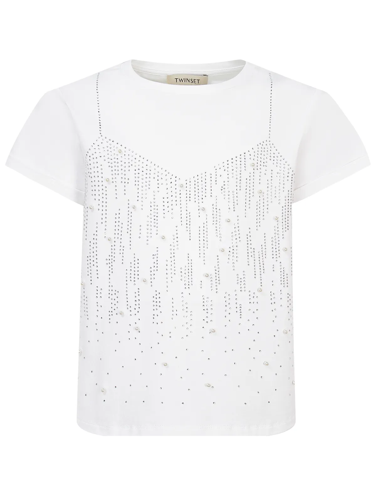 

Футболка TWINSET, Белый, 2751856