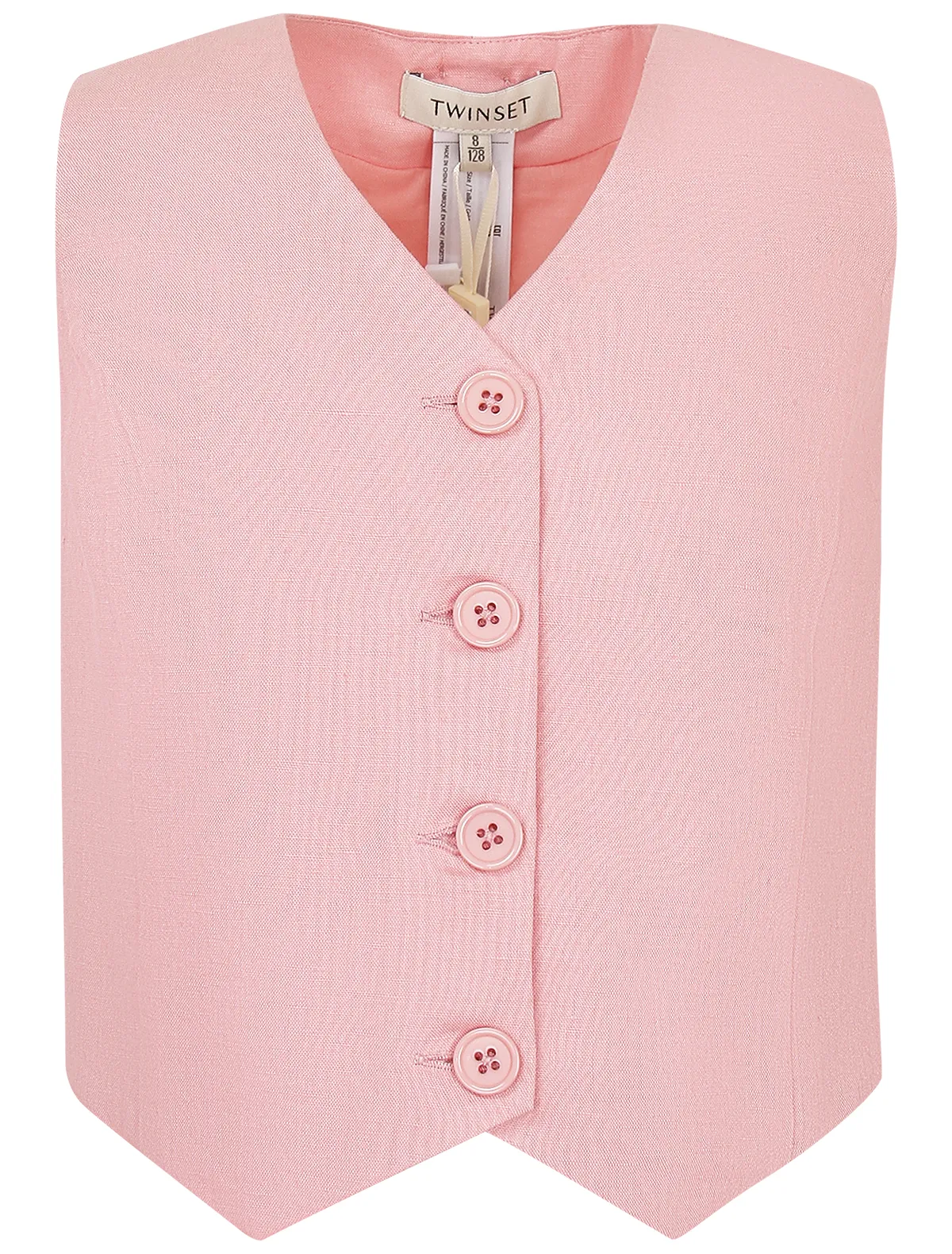 

Жилет TWINSET, Розовый, 2768434