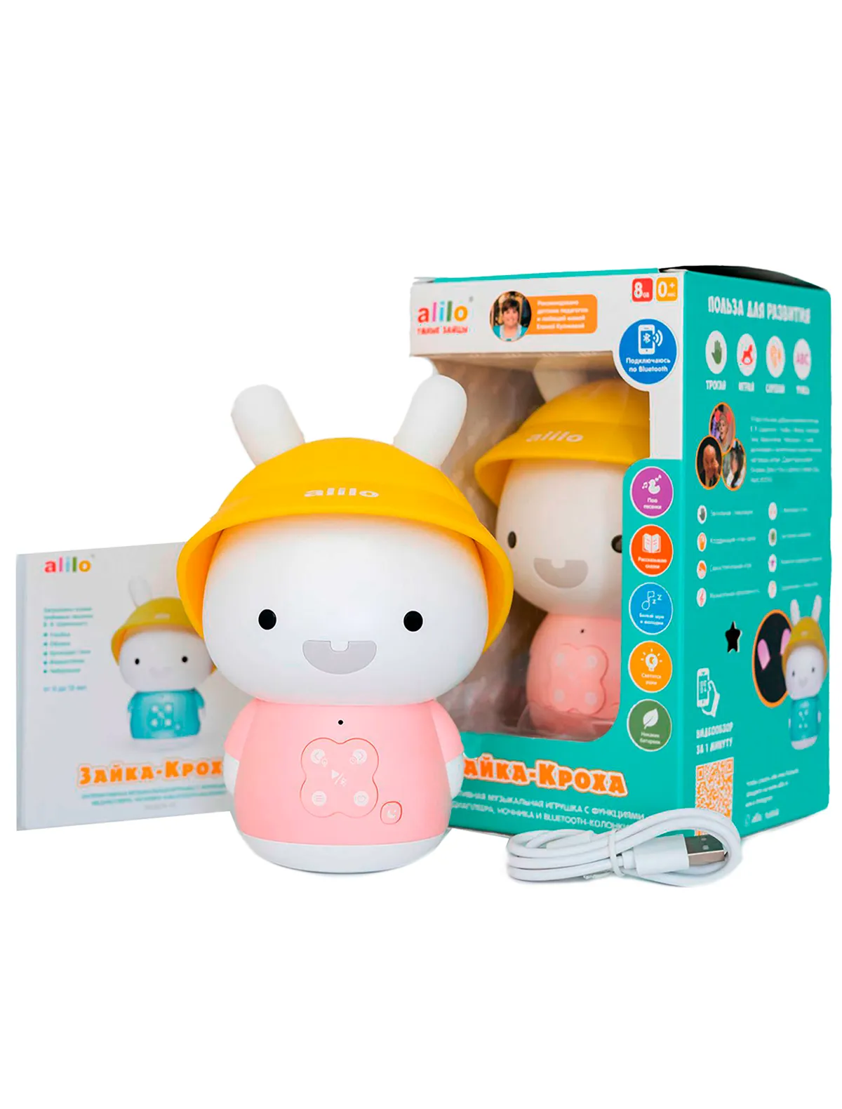 

Игрушка интерактивная Alilo, Розовый, 2513589