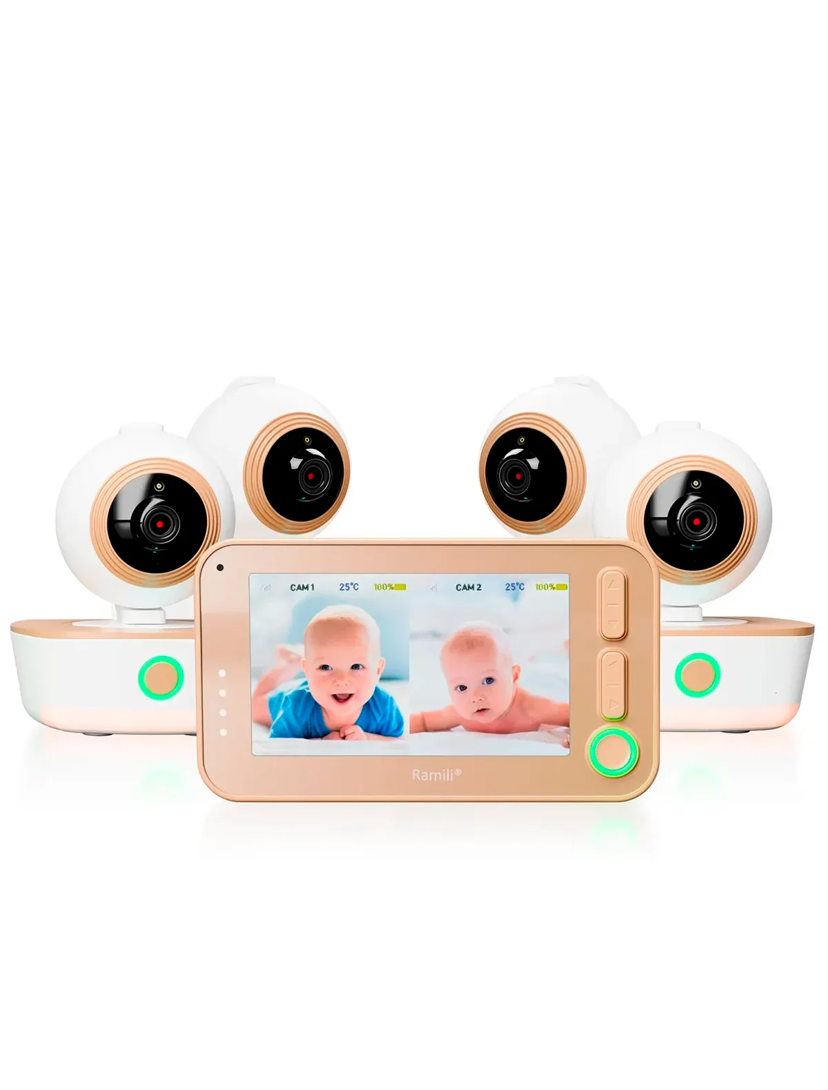 

Видеоняня Ramili, Белый, 2503624