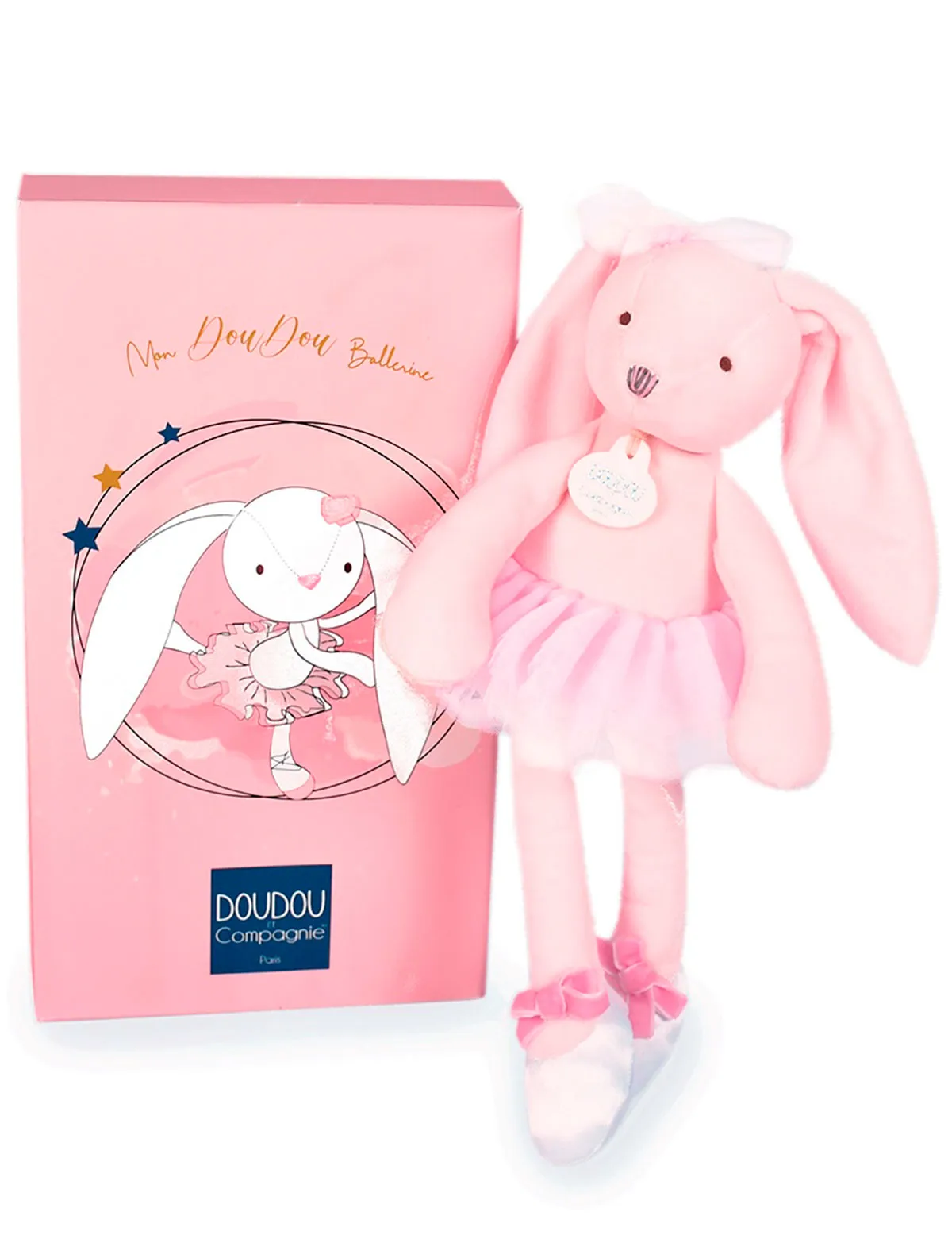 

Игрушка мягкая Dou Dou et Compagnie, Розовый, 2479825