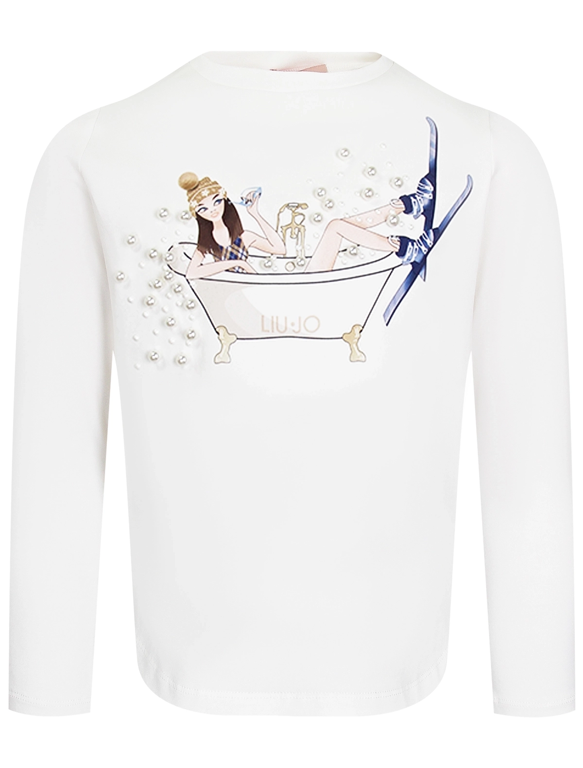 

Лонгслив Liu Jo Junior, Белый, 3092053