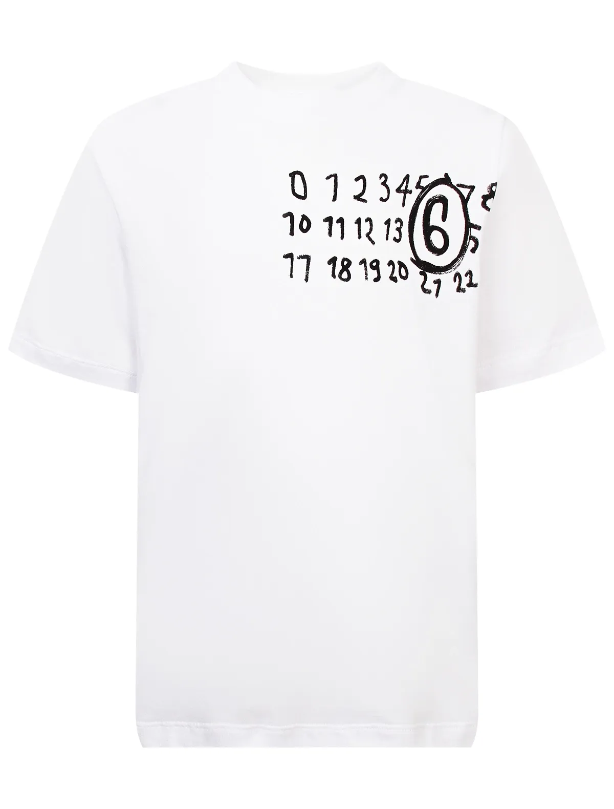 

Футболка MM6 Maison Margiela, Белый, 2883112