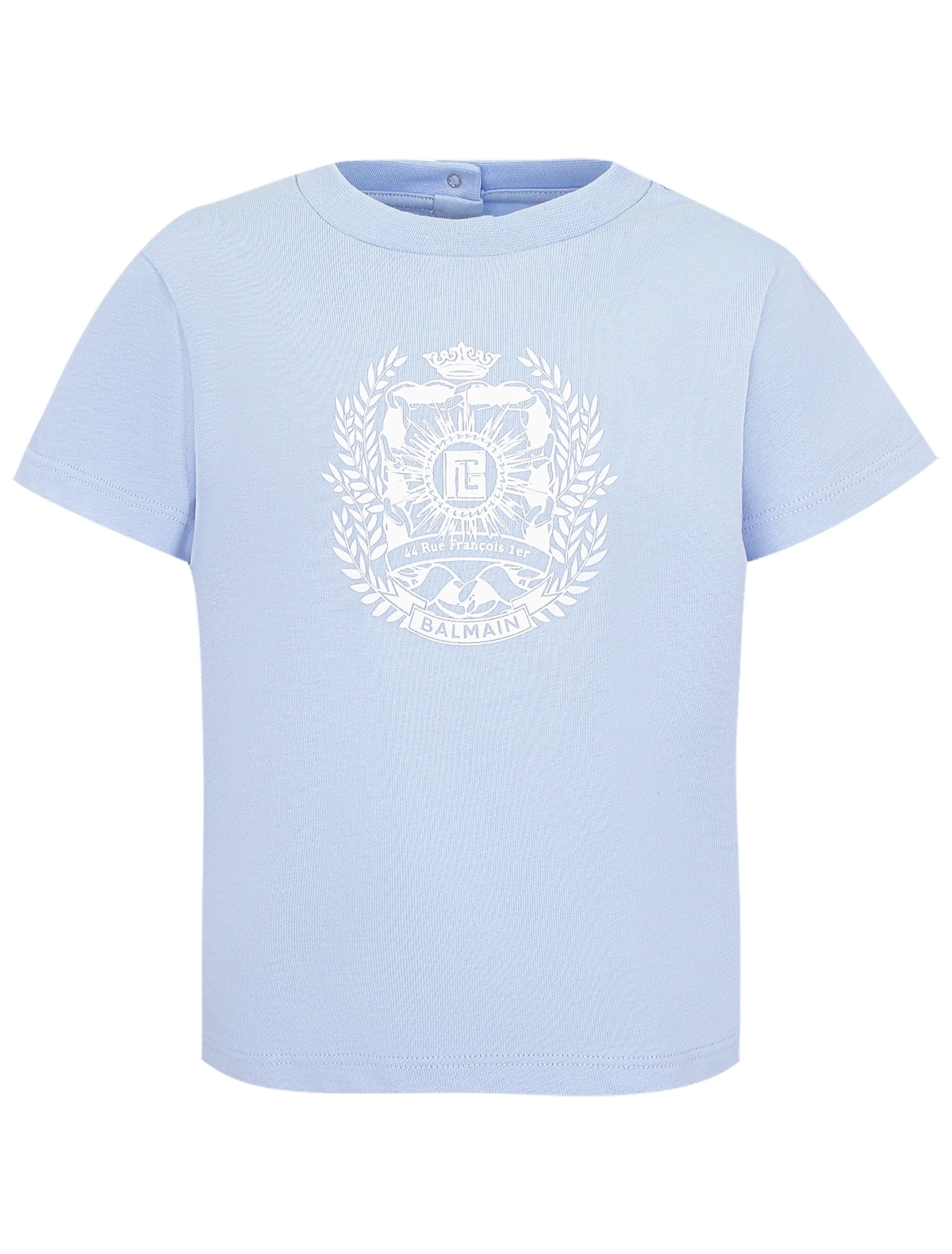

Футболка Balmain, Голубой, 3198764