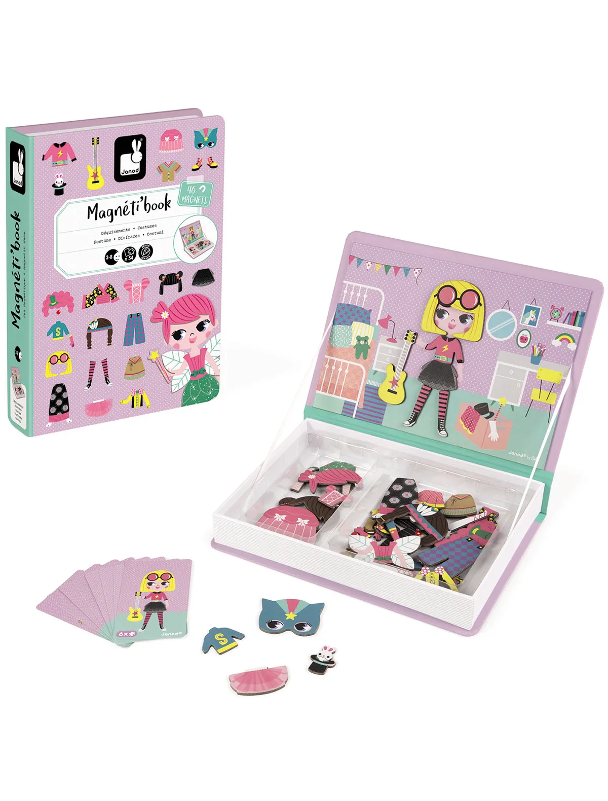 

Настольная игра Janod, Разноцветный, 2424973