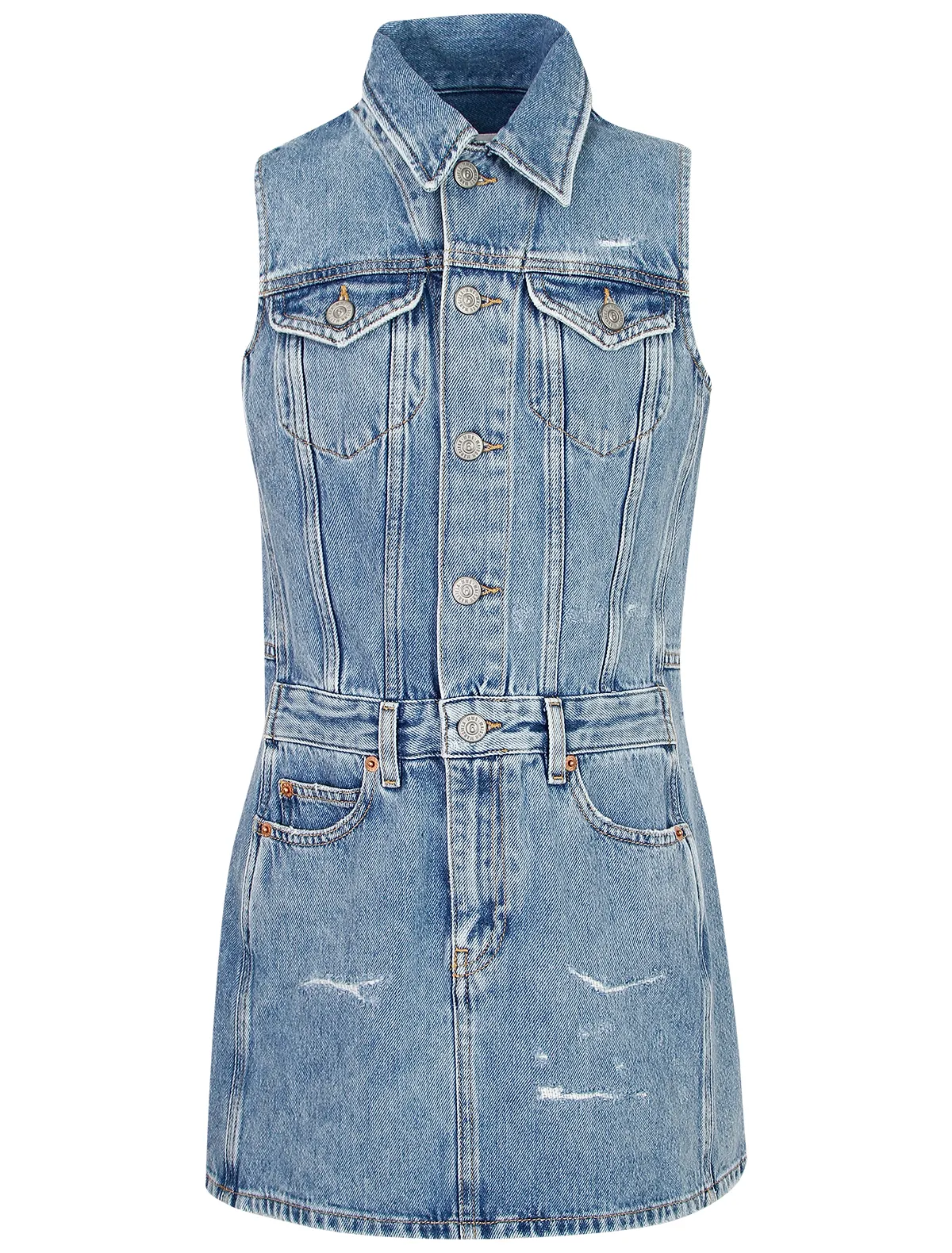 

Платье MM6 Maison Margiela, Голубой, 2671179